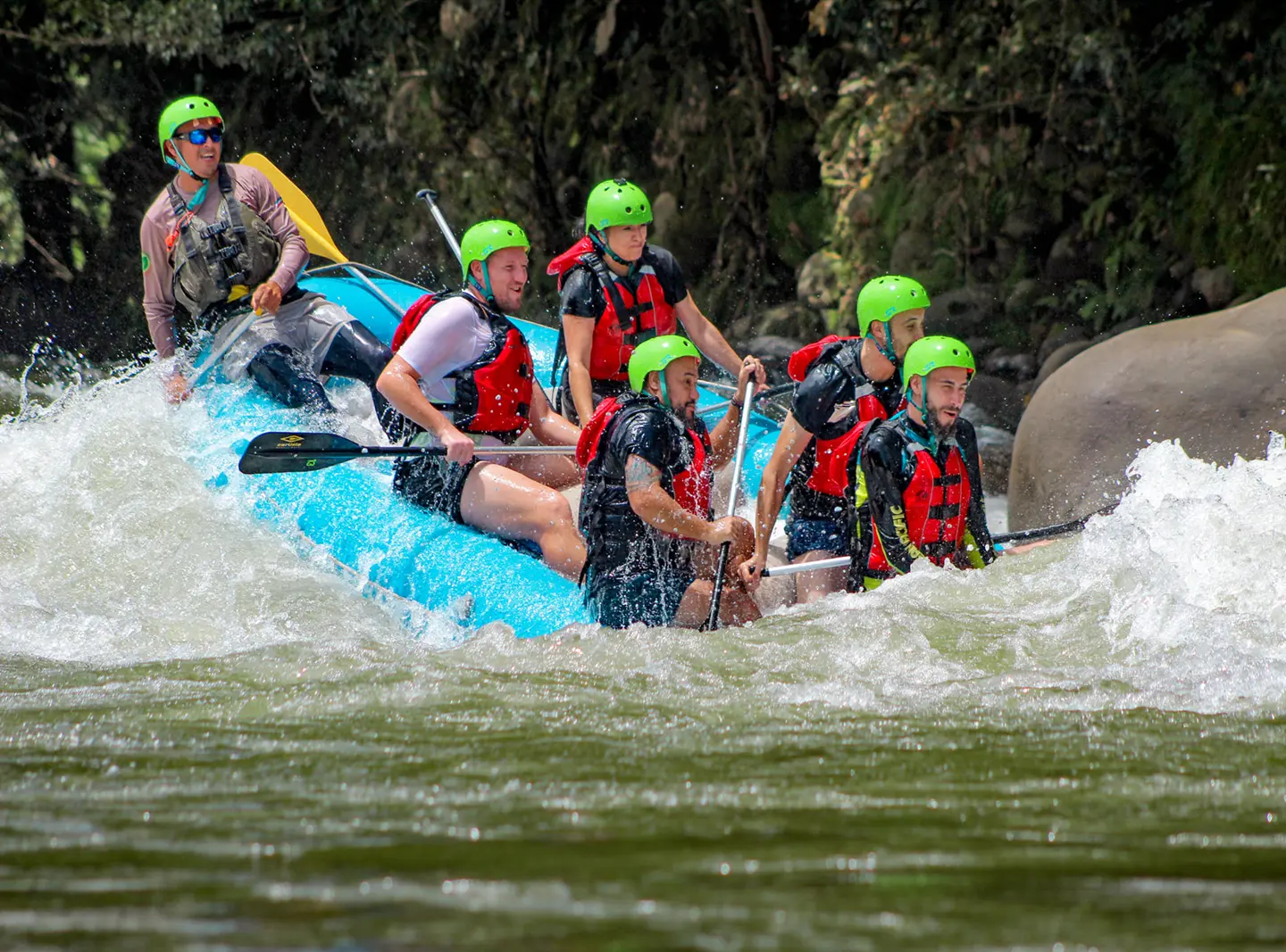 Sarapiqui River Rafting (class III-IV)